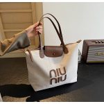 Wholesale Summer Women Fashion Casual Large Capacity Letter Canvas Tote Bag - Image 9