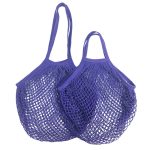 Wholesale Fashion Casual Solid Color Cotton Knitted Shopping Net Bag Beach Bag - Image 9