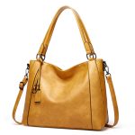 Women Autumn And Winter Soft Leather Tote Bag - Image 9