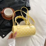 Wholesale Women Fashion Casual Dot Print Shoulder Bag - Image 8