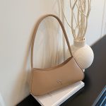 Wholesale Women Fashion Casual Simple Solid Color Shoulder Bag - Image 9