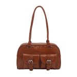 Wholesale Women Fashion Casual Solid Color Rectangular Shoulder Bag - Image 9