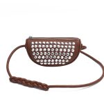 Women Fashion Solid Color Rivet Small Square Shoulder Bag - Image 9