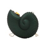 Women Fashion Creative Acrylic Solid Color Conch Shoulder Bag - Image 9