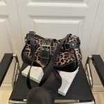 Wholesale Women Fashion Casual Leopard Sttching Belt Shoulder Bag - Image 9