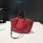Women Fashion Casual Simple Solid Color Large Capacity Handbag - Image 8