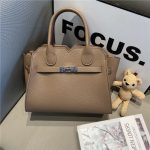 Women Fashion Elegant Solid Color Handbag - Image 9