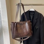 Wholesale Women Fashion Casual Retro Large Capacity Tote Bag - Image 8