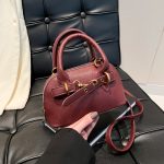 Wholesale Women Fashion Casual Solid Color Lock Shoulder Bag - Image 8
