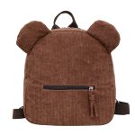 Wholesale Women Corduroy Casual Simple Backpack - Image 9