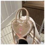Wholesale Studded Gothic Punk Heart Shoulder Bag - Image 9
