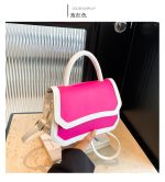 Wholesale Simple Contrast Flip-On Shoulder Bag - Image 9
