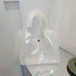 Women Fashion Simple PVC Plastic Transparent Jelly Shoulder Bag - Image 9