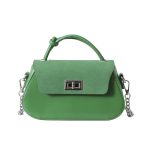 Women Fashion Simple Solid Color Chain Shoulder Bag - Image 9