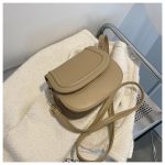 Wholesale Fashion Solid Color Flip Shoulder Bag - Image 9