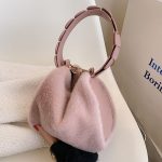 Plush Autumn And Winter Women Handbag - Image 9