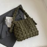 Wholesale Women Fashion Casual Solid Color Large-Capacity Shoulder Bag