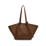 Wholesale Women Fashion Casual Solid Color Pleated Large Capacity Tote Bag - Image 9
