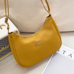 Soft Litchi Grain Women Underarm Bag - Image 7