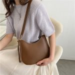 Wholesale Women Fashion Summer Solid Color Shoulder Bag