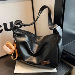 Women Fashion Casual Solid Color Pendant Shoulder Bag - Image 6
