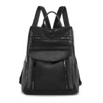 Wholesale Women Fashion Business Color Blocking Backpack - Image 5