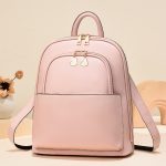 Wholesale Travel School Women Pu Leather Backpack - Image 9