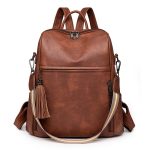 Wholesale Women Retro Casual Multi-Functional Large Capacity Crossbody Bag Backpack - Image 9
