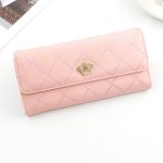 Wholesale Women Casual Stitching Clamshell Design Solid Color Purse - Image 8