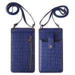 Wholesale Women Fashion Multifunctional Crossbody Vertical Retro Mini One Shoulder Crocodile Pattern Coin Purse - Image 29