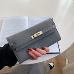 Wholesale Women Fashion Tri-Fold Platinum Heavy Industry Wallet Coin Purse - Image 14