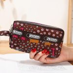 Women Fashion Floral Print Zipper Mini Purses - Image 9