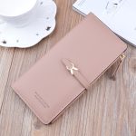 Women Fashion Multi-Card Zipper Long Sleeve PU Purses - Image 9