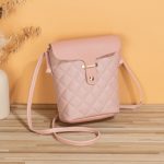 Women Fashion Casual Rhombic Embroidered Crossbody Purses - Image 9
