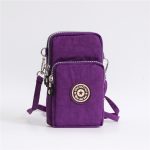 Women Fashion Two-Layer Zip Long Crossbody Purses - Image 9