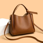 Wholesale Soft Pu Leather Women PU Handbag - Image 9
