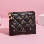 Wholesale Women Fashion Rhombic Letters Square Zipper Purses - Image 9