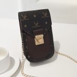 Wholesale Women Fashion Printed Clamping Chain Crossbody Bag Purses - Image 9