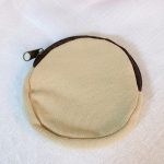 Wholesale Fashion Simple Solid Color Round Canvas Coin Purse - Image 7
