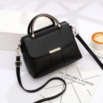 Women Fashion Casual Simple Solid Color Handbag - Image 9