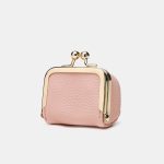 Women Fashion Casual Solid Color Genuine Leather Mini Coin Wallet - Image 8