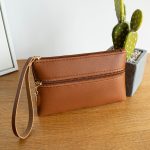 Women Fashion Simple Solid Color Coin Wallet - Image 8