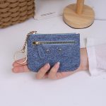 Women Fashion Solid Color Mini Card Holder Wallet - Image 9
