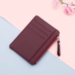 Women Fashion Slim Candy Color Zipper Wallet - Image 15