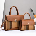Women Color Blocking 2 In 1 Flap Bag - Image 5