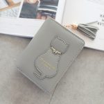 Women Fashion Cat Decoration Tassel Short Vertical Buckle Wallet - Image 14