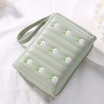Women Fashion Cute Embroidered Compact Wallet - Image 15