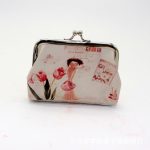 Women Fashion Digital Printing Compact Clip Wallet - Image 14