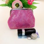 Women Fashion Retro Fabric Clip Compact Wallet - Image 13