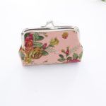Women Fashion Creative Canvas Rose Buckle Short Wallet - Image 15